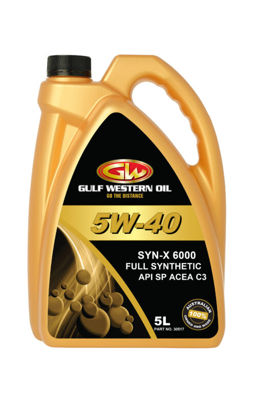 Gulf Western Syn X 6000 Engine Oil 5W-40