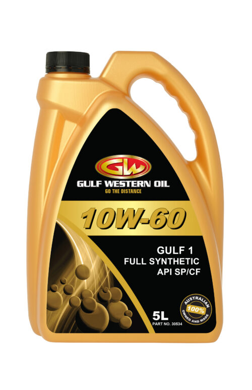GULF 1 10W-60 - Gulf Western Oil
