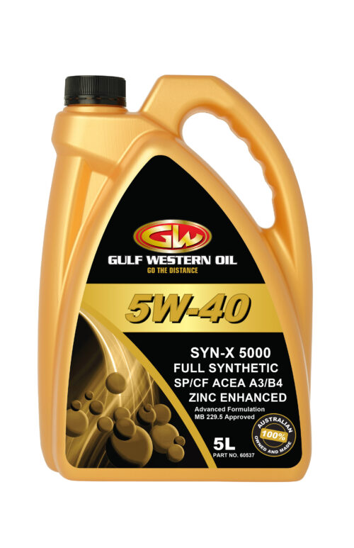 Gulf Western Syn X 5000 Engine Oil 5W-40