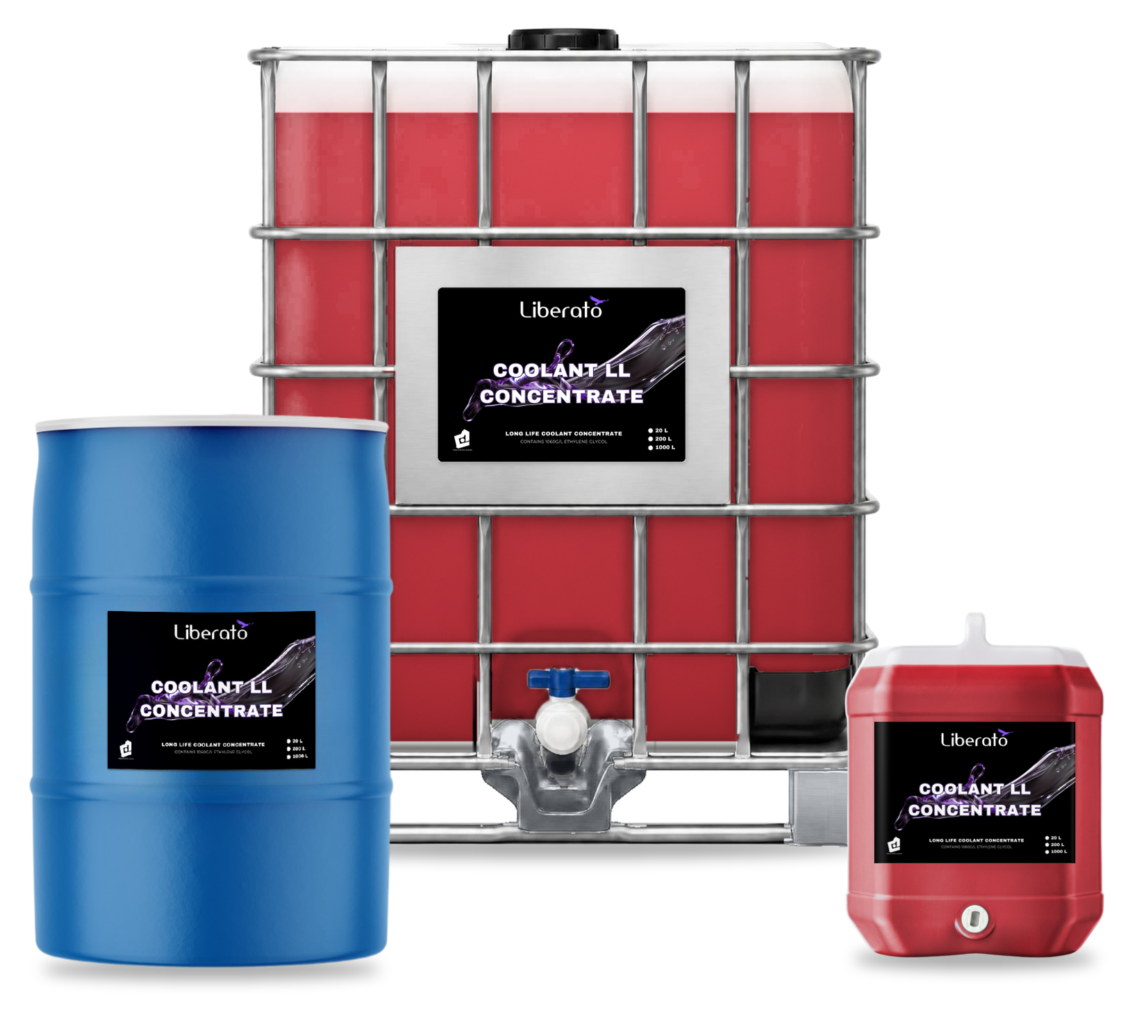 Red Coolant - Long Life Concentrate (Hybrid) Liberato 2 Red Coolant - Long Life Concentrate (Hybrid) Liberato 1