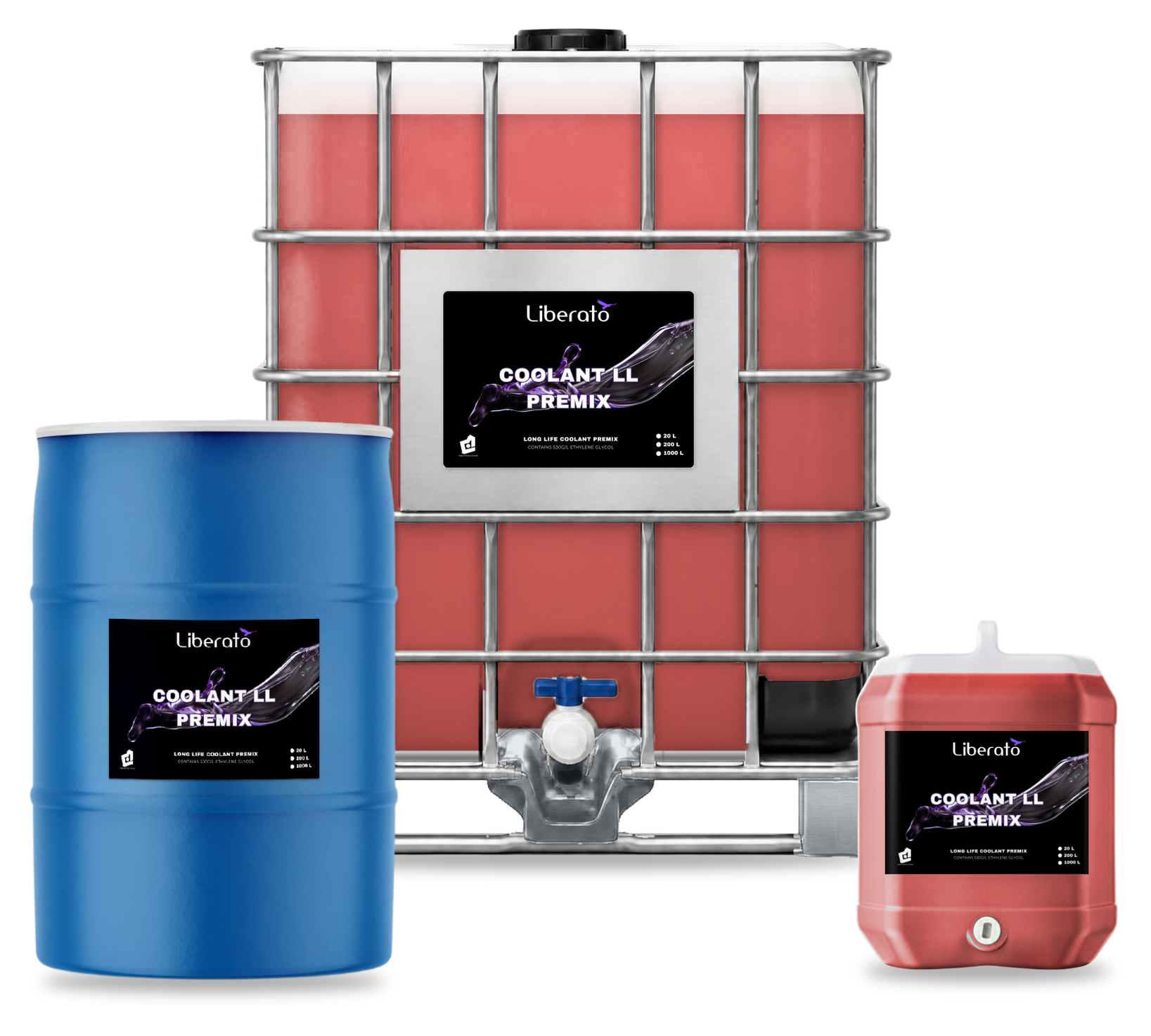 Red Coolant - Long Life Premix 50% (Hybrid) Liberato 4 Red Coolant - Long Life Premix 50% (Hybrid) Liberato 3
