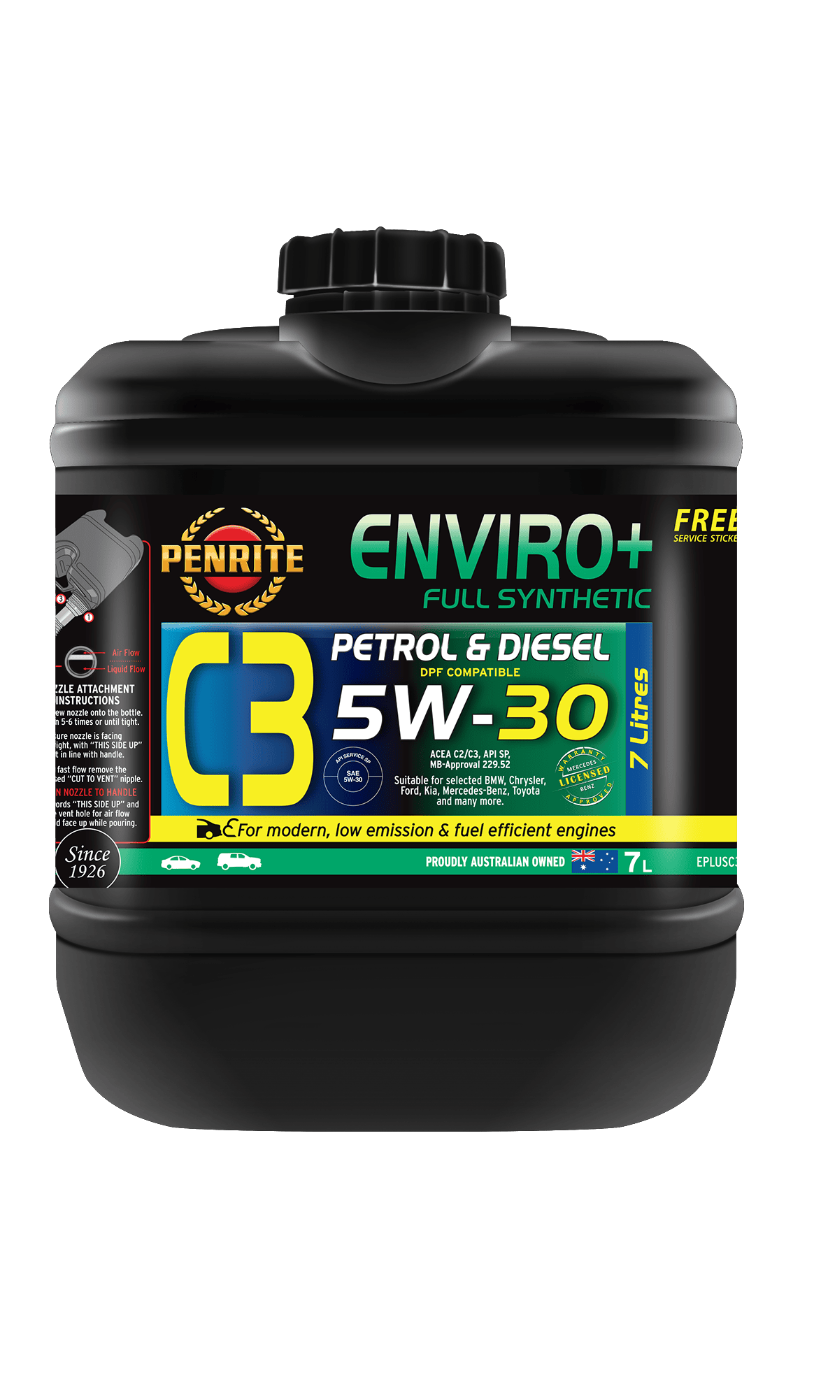 Enviro+ C3 Synthetic 5W-30 Liberato 4 Enviro+ C3 Synthetic 5W-30