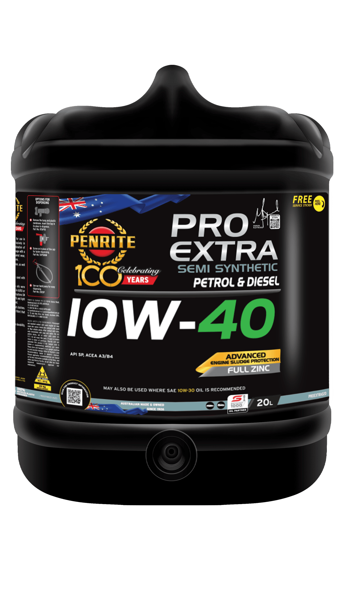 Pro Extra Semi-Synthetic 10W-40 Liberato 3 Pro Extra Semi-Synthetic 10W-40