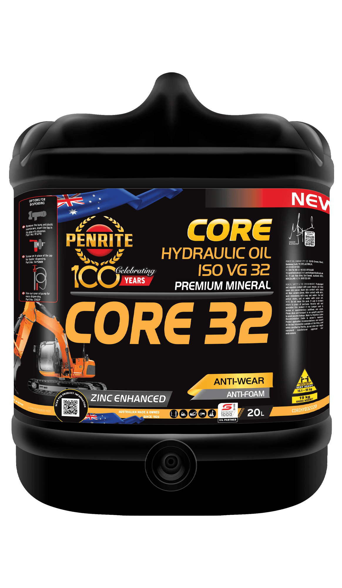 Core Hydraulic 32 Liberato 18 Core Hydraulic 32